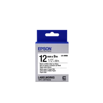 Epson LK-4WBB címkeszalag Black/White 12mm (9m) Epson
