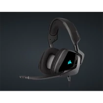 CORSAIR Vezetékes Headset, VOID RGB ELITE USB Premium Gaming, 7.1 Hangzás, RGB, fekete Corsair