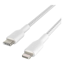 LIGHTNING/USB-C CABLE MFI ZERTIFIZIERT 1M WHITE