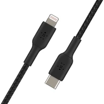 LIGHTNING/USB-C CABLE MFI 2M BLACK