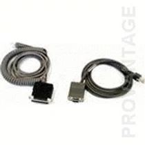 CAB-434 RS232 PWR 9P FEM COILED .