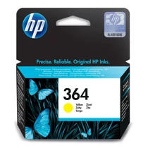A HP 364 sárga tintapatron laborminőségű fényképeket nyomtat. A HP megbízható, kiváló minőségű nyomtatást és a tintapatronok újrahasznosításához egyszerű lehetőségeket biztosít. Hozzon létre víz-, elkenődés- és fakulásálló nyomatokat a különálló tinták és