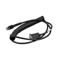 CABLE RS232 DB9 MALE CONNECTOR 2.8M COILED R PIN 9 TXD 2 TRUE