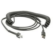 CABLE - SHIELDED USB SERIES A CONNECTOR 9FT.(2.8M) COILED