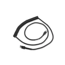 CABLE SHIELDED USB SERIES A 9IN COILED BC 1.2 -30C