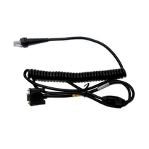 RS232C 12V SIGNAL BLK DB9 FEMAL 3M COILED 5V EXTERNAL POWER