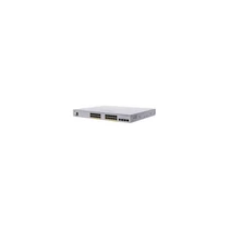 CISCO Switch 24x1000Mbps (POE + ) + 4x10000Mbps SFP + , Menedzselhető, Fémházas, Rackes - CBS250-24P-4X-EU CISCO