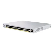 CISCO Switch 48x1000Mbps (POE + ) + 4x10000Mbps SFP + , Fémházas, Rackes, Menedzselhető - CBS350-48FP-4X-EU CISCO
