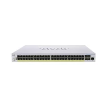 CISCO Switch 40x1000Mbps (POE + ) + 8x5000Mbps (POE + ) + 4x10Gbps SFP + , Rackes, Menedzselhető - CBS350-48NGP-4X-EU CISCO