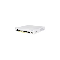CISCO Switch 8x1000Mbps (POE + ) + 2x1000Mbps SFP, Fémházas, Rackes, Menedzselhető - CBS350-8FP-2G-EU CISCO