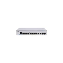 CISCO Switch 8x1000Mbps + 2x1000Mbps SFP, Fémházas, Rackes, Menedzselhető - CBS350-8T-E-2G-EU