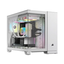 CORSAIR Ház iCUE LINK 2500X RGB Dual Chamber, 2xRX120 RGB Ventilátor, Tápegység nélkül, Edzett Üveg, fehér Corsair