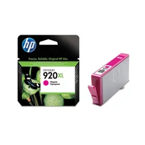 A HP Officejet festéket használó HP 920XL magenta tintapatronokkal a lézeres megoldásnál olcsóbban nyomtathat színesben. Az eredeti HP tinták különleges kialakításuknál fogva gyorsan száradó dokumentumokat adnak, főként a ColorLok emblémás papírokon.<b