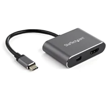 USB C TO HDMI OR MDP ADAPTER HDMI OR MINI DP HDR 4K 60