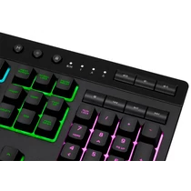 CORSAIR K55 RGB PRO 5 Zónás RGB Membrános Gamer billentyűzet