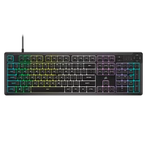 CORSAIR K55 CORE RGB Gamer Billentyűzet, fekete