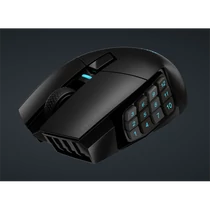 CORSAIR Vezeték Nélküli Egér Gaming, SCIMITAR ELITE WIRELESS MMO, 16 programozható gomb, 26000dpi, fekete Corsair