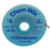 (Nedis) Chemtronics ón szívó, kiforrasztó szalag, 2.54mm x 1.5m, CHEM-WIK BB NEDIS