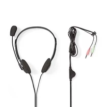 Nedis CHST100BK headset, 2x 3,5 mm jack NEDIS
