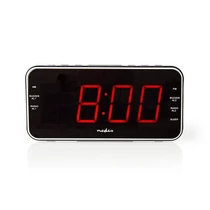 Nedis CLAR004BK digitális óra beépített AM / FM rádióval NEDIS