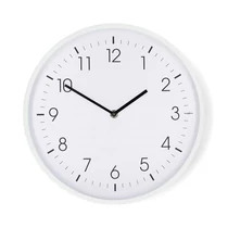 Nedis CLWA1226WT falióra, 30 cm átmérő,  csendes szerkezet, fehér NEDIS