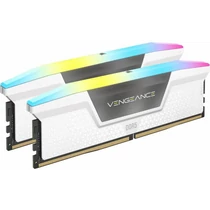 CORSAIR DDR5 5200MHz 64GB (2x32GB) XMP VENGEANCE RGB RAM, fehér