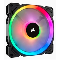CORSAIR Rendszerhűtő Ventilátor, LL140 RGB, 14cm, fekete Corsair