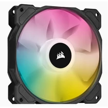 CORSAIR Rendszerhűtő Ventilátor, iCUE SP120 RGB ELITE, 12cm, fekete Corsair