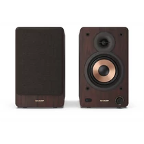 SHARP CP-SS30BR 2.0 Polchangszóró, 60W, USB / Bluetooth, Barna Sharp