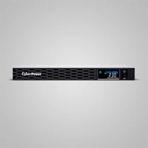 CYBERPOWER UPS, 6xC13,1xUSB 1500VA 900W Aktív PFC,tiszta színuszos szünetmentes,LINE-INTERAKTÍV, AVR,színes LCD, 1U rack CyberPower