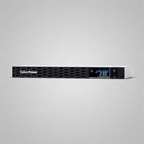 CYBERPOWER UPS, 6xC13,1xUSB 700VA 420W Aktív PFC,tiszta színuszos szünetmentes,LINE-INTERAKTÍV, AVR,színes LCD, 1U rack CyberPower
