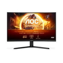 AOC Ívelt Gaming 180Hz monitor 31,5" CQ32G4VE, 2560x1440, 16:9, 300cd / m2, 1ms, 2xHDMI / DisplayPort, HDR10 AOC