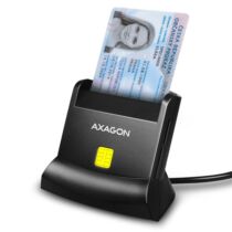 AXAGON CRE-SM2 USB 2.0 Smart / ID / SD / MicroSD / SIM kártyaolvasó