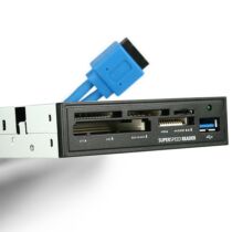 AXAGON CRI-S3 USB 3.0 SD / microSD / MS / CF / XD belső kártyaolvasó