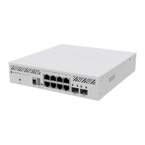 MIKROTIK Cloud Router Switch 8x2500Mbps + 2x10Gbit SFP + , Fémházas, Menedzselheő, Rackes - CRS310-8G + 2S + IN MikroTik