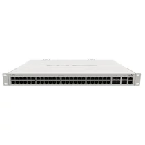 MIKROTIK Cloud Router Switch 48x1000Mbps + 4x10Gbps SFP+ + 2x40Gbps QSFP + , Rackes - CRS354-48G-4S + 2Q + RM