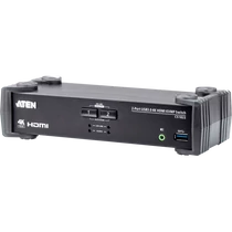 ATEN KVMP Switch USB 3.0, 4K HDMI, Dual Di splay, 2 port ATEN