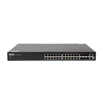 DCN Switch L3 24x 10 / 100 / 1000Base-T RJ45 PoE+ (740W) + 6x 1 / 10GBase-X SFP + , redundant PSU, CS6200X-24T6X-P-EI DCN
