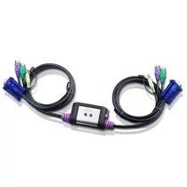 ATEN KVM Switch Easy KVM switch - 2PC PS / 2 +kábelkészlet + audio ATEN