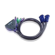 ATEN KVM Switch Easy KVM switch - 2PC PS / 2 +kábelkészlet ATEN