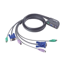 ATEN KVM Switch Easy KVM switch - 2PC PS / 2 +kábelkészlet ATEN