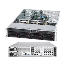 Supermicro server chassis CSE-825TQ-563LPB, 2U Rack-Mountable,  Extended ATX, 8x