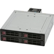 Supermicro CSE-M14TQC, Mobile rack, 4 x 2.5" hot swap SATA3 / SAS3 drives, 1 x 5