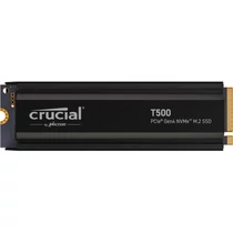 CRUCIAL SSD M.2 PCIe Gen4 NVMe 1TB T500 with heatsink CRUCIAL