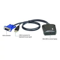ATEN Adapter Laptop USB Console + adapterek CV211CP ATEN