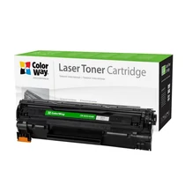 COLORWAY Standard Toner CW-H435 / 436M, 2000 oldal, Fekete - HP CB435A / CB436A / CE285A; Can. 712 / 713 / 725