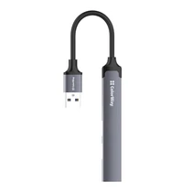 COLORWAY USB-elosztó CW-HUB05, USB-A 4-B-1 USB2.0X3 / USB3.0 ColorWay