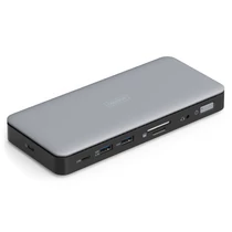 USB-C DOCKING STATION 11-PORT 2HDMI USB-A/1USB-C/RJ45/AUDIO/DP