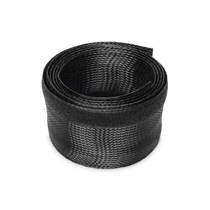 FLEX. CABLE TUBE HOOK/LOOPFAST CABLE SOCK COLOR BLACK 2M