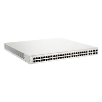 D-LINK Switch 48x1000Mbps + 4xGigabit kombó Fémházas, Menedzselhető, DBS-2000-52 D-Link